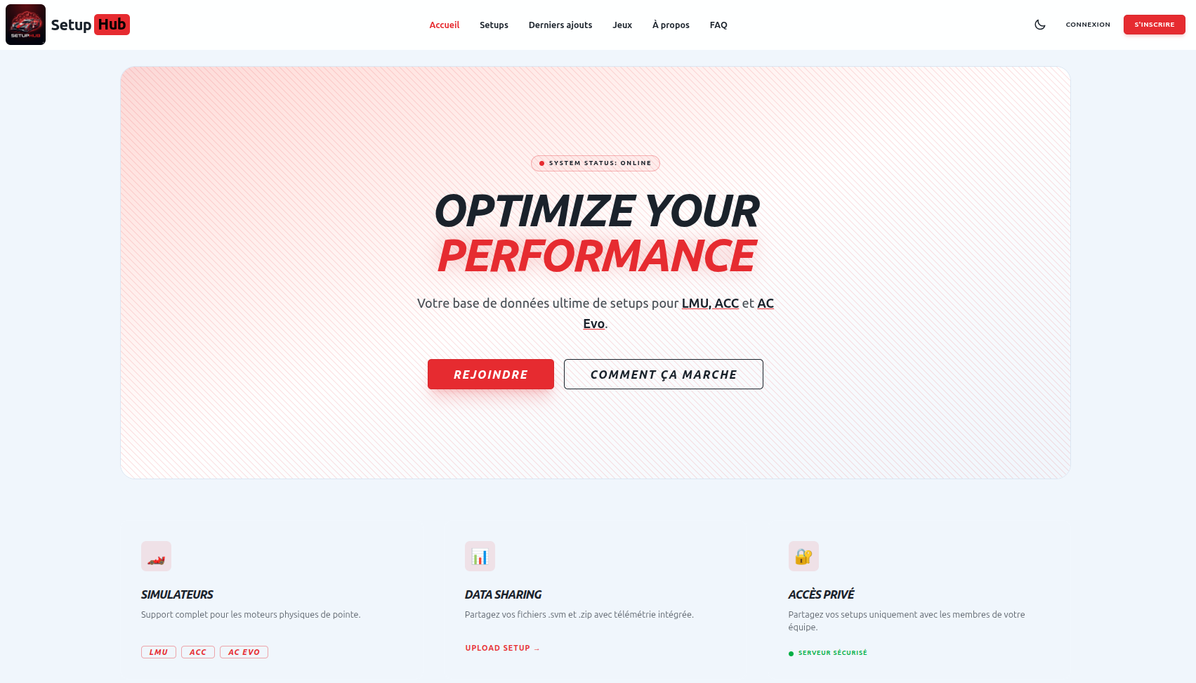 Image principale du projet Setup Hub